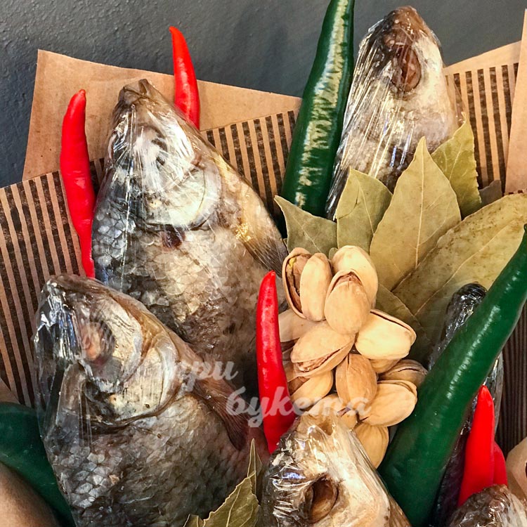 25. Букет с рыбой и перцем (доп. фото 2)