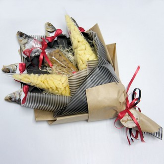 Букет из рыбы в смокингах Букет из рыбы в смокингах