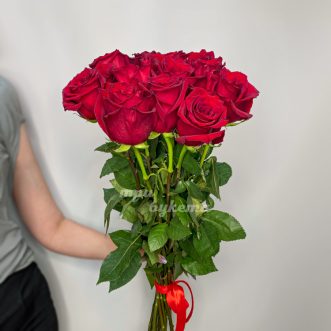 Букет из 11 красных метровых роз